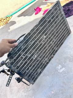 car ac condenser and fan 0