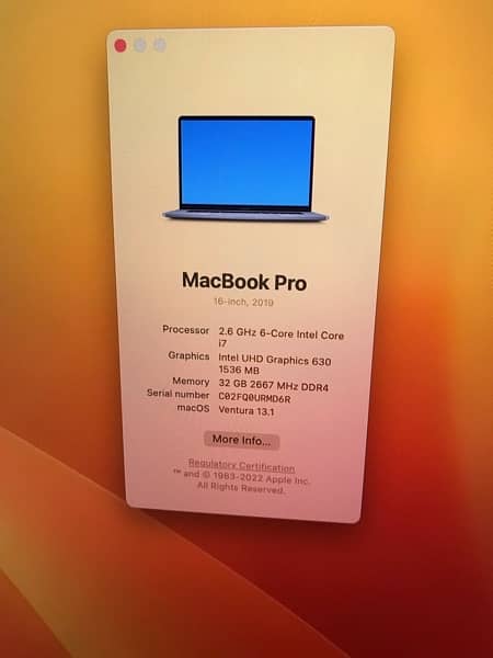 Apple Macbook pro 2019  16” for sale 6