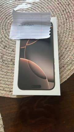 APPLE IPHONE 16 pro max 256gb