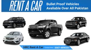 Bullet Proof Lahore Rent a Car avialable for rent