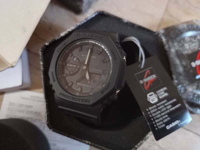 Casio G Shock GA-2100-1ADR Almost New Complete Boxing 1