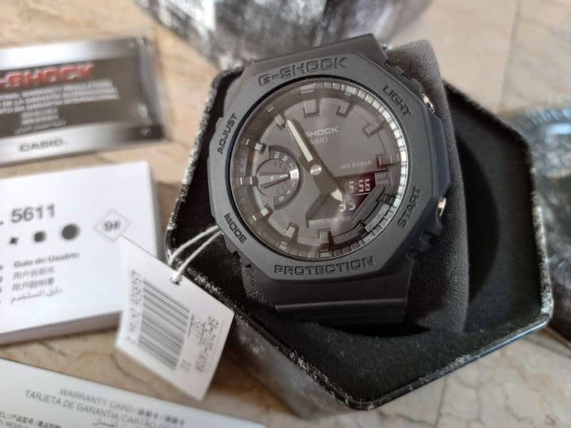 Casio G Shock GA-2100-1ADR Almost New Complete Boxing 3