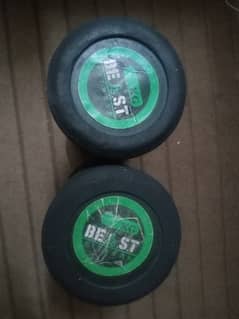 14 kg dumbells pair