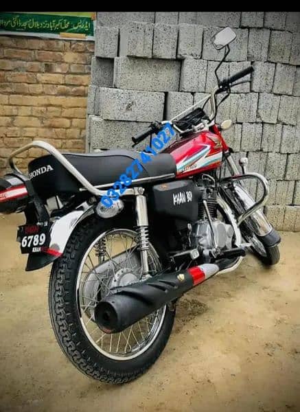 Honda CG125 Bike Model 2016 For Sale (Call Number 03282741027) 2