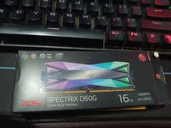 XPG Spectrix D60G 16GB 3200mhz ultrafast Ram 0