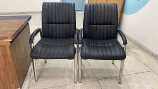 Visitor office chairs used