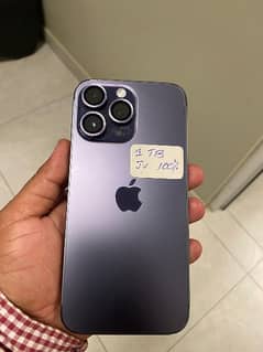 Iphone 14 Pro Maxx 1TB JV Battery 100 Color Deep Purple 0