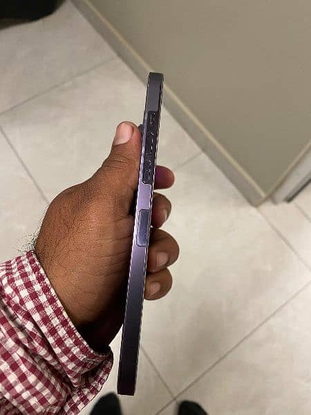 Iphone 14 Pro Maxx 1TB JV Battery 100 Color Deep Purple 5