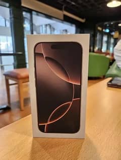 Applecare+ Sealed pack Iphone 16 Pro Max 256GB 0