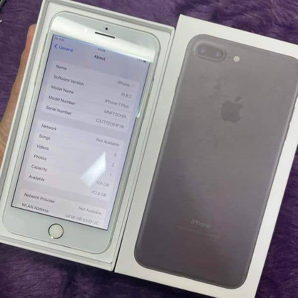 iphone 7 plus 128gb PTA approved 03457061567 My WhatsApp number 2