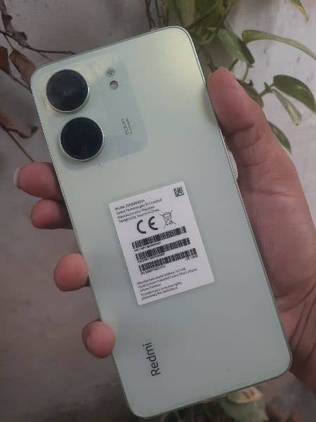 redmi 13c 6gb 128gb complete saman mint condition 1