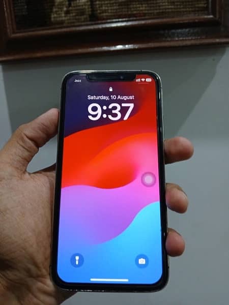 i phone xs dual sim pta approved . xs converted into 14 pro purple 1