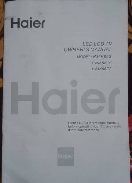 Haier 43K66FG 43 Inch Smart Android LED TV 4