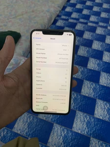 IPhone XsMax 256GB NonPta 9