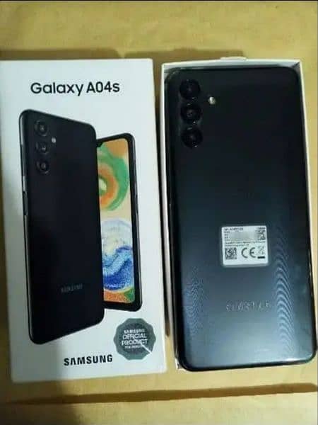 samsung A04s all orignal with box 6 128 0