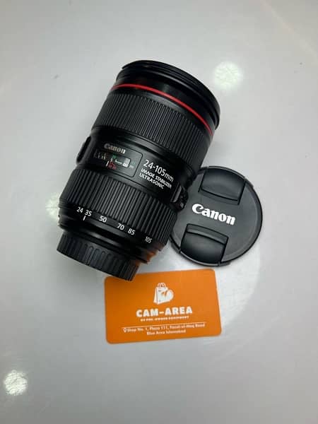 Canon 24-105mm f4 L IS II USM, Mint Condition, canon lens 24-105 f4 2