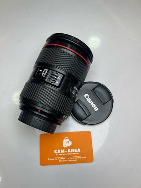 Canon 24-105mm f4 L IS II USM, Mint Condition, canon lens 24-105 f4 3