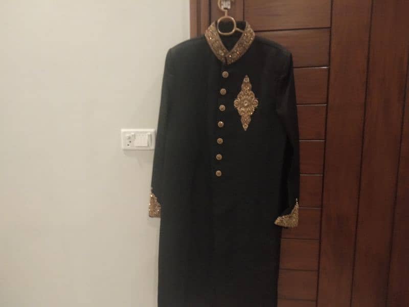 sherwani Large size for sale with khussa 1