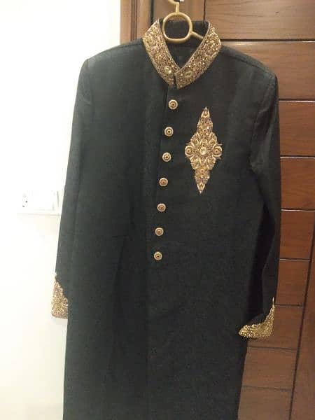 sherwani Large size for sale with khussa 2