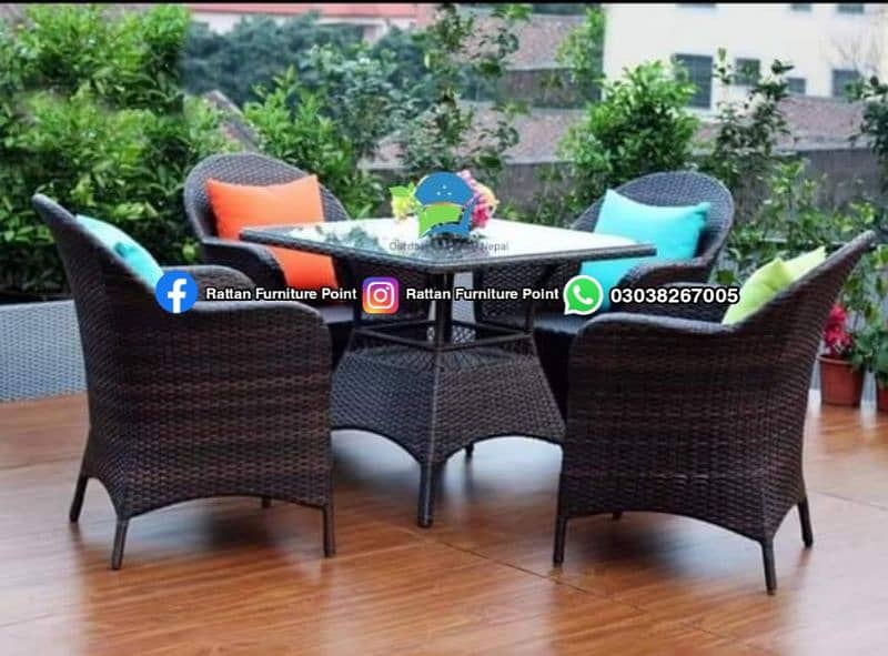 Outdoor chair set /Sofa set / restaurant Hotal cafe /Rattan Furniture 1