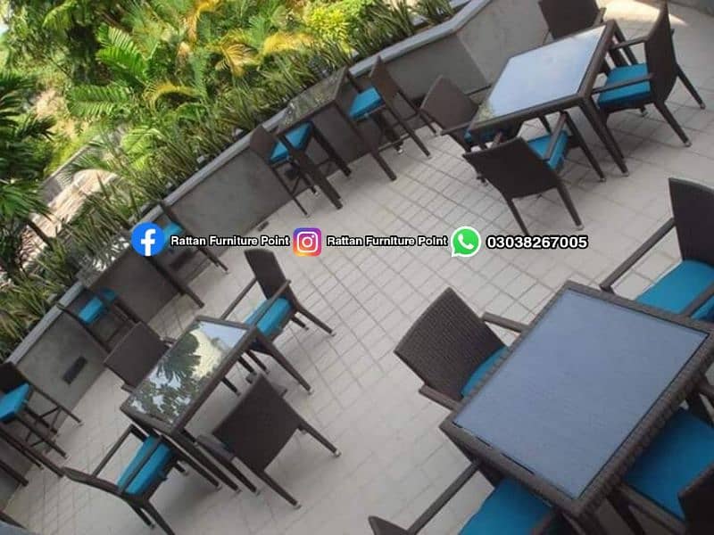 Outdoor chair set /Sofa set / restaurant Hotal cafe /Rattan Furniture 5