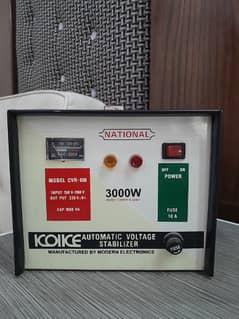 National stabilizer 3000 watt