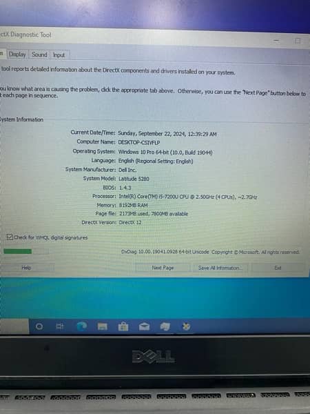 Dell Latitude 5290 Core i5 7th Gen, 8GB, 256GB SSD, 12.5″ HD LED 5