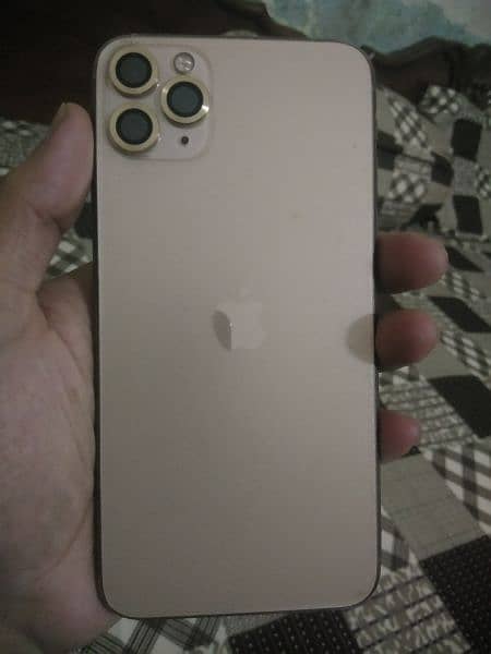 iphone 11 pro max 256gb jv golden all ok 3