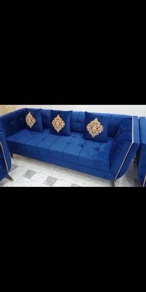 Sofa nela with tables six setter urgent sale delivery possible 5