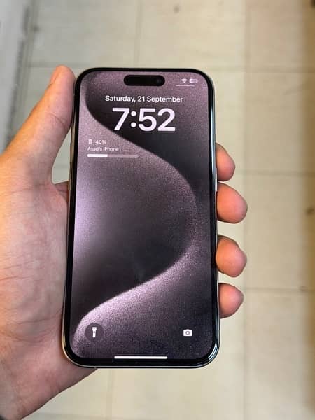 iphone 15 pro non pta 256GB 5