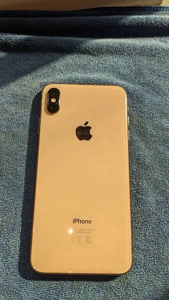 Iphone xs max 256 gb golden colour PTA approved 6