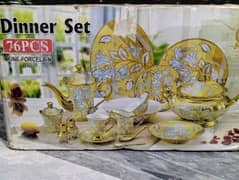 New dinner set Japan 76 pieces