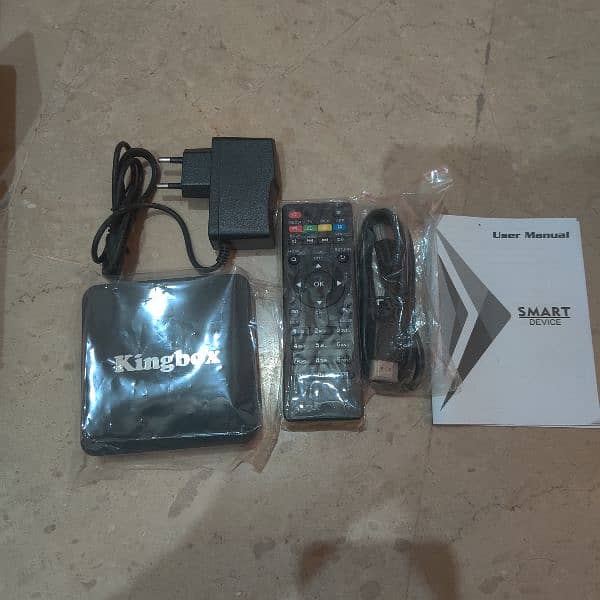 FRESH IMPORT FROM USA ORIGINAL 4GB RAM KING ANDROID  TV BOX ETISALAT 1