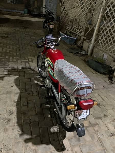 honda cd 70 2023  first owner 1