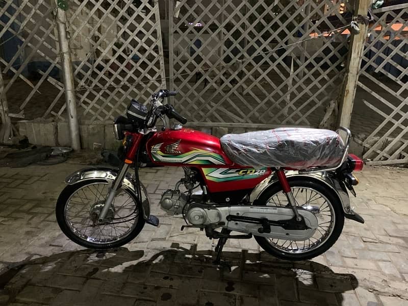 honda cd 70 2023  first owner 2