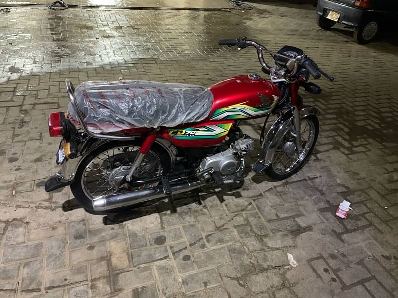 honda cd 70 2023  first owner 4