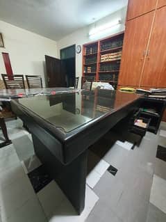 Office Executive Table with Chair