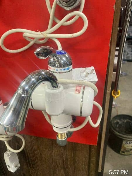 Instant Electric Water Heater Tab 1