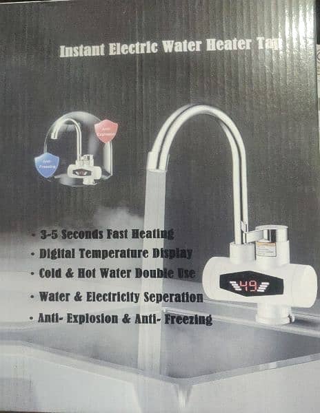 Instant Electric Water Heater Tab 2