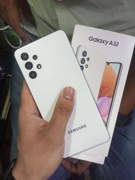 Samsung A32 New condition 6GB 128GB Seald Complete saman Pta approved 2