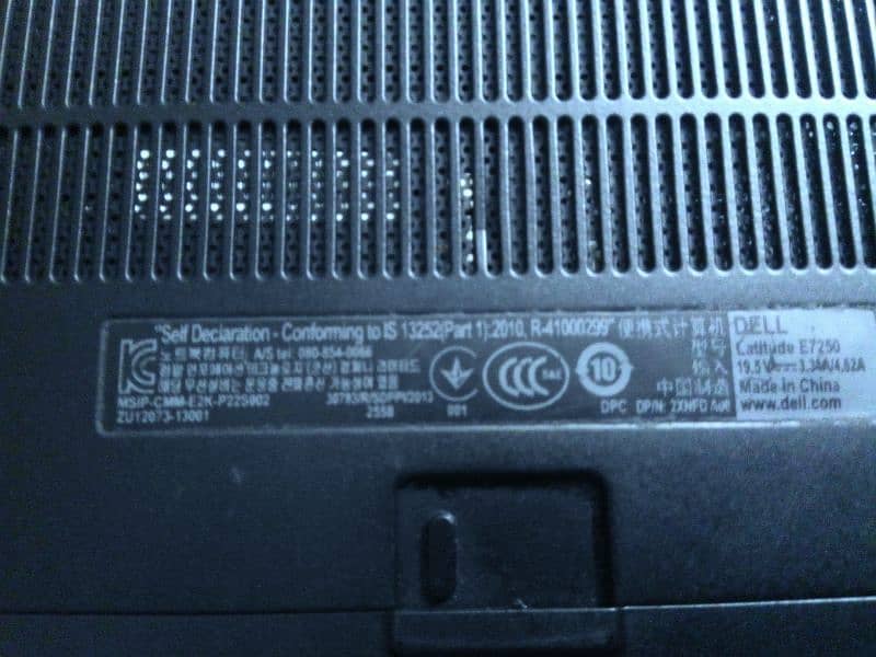 Dell latitude E7250 core i7 256 SSD 5