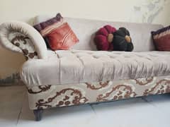 6 seater molty foamed Beautiful Sofa set for Urgent sale.