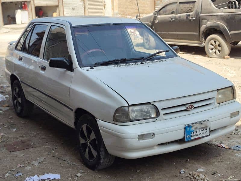 KIA Classic 2004 white ICT registered 1