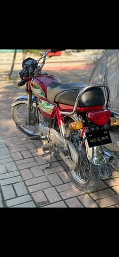 Honda CD70 Red Model 2022