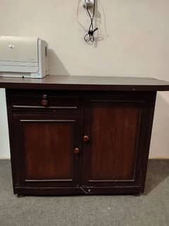 iron table with drawers