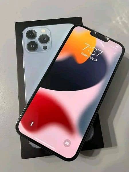 Iphone 13 pro Max 256 GB my WhatsApp number 03350149318 0