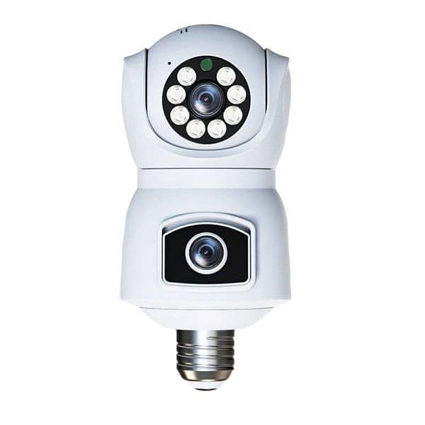 4k Wireless Wifi Dual-lens Security Camera With 3mp Lens | 360 rotate 1