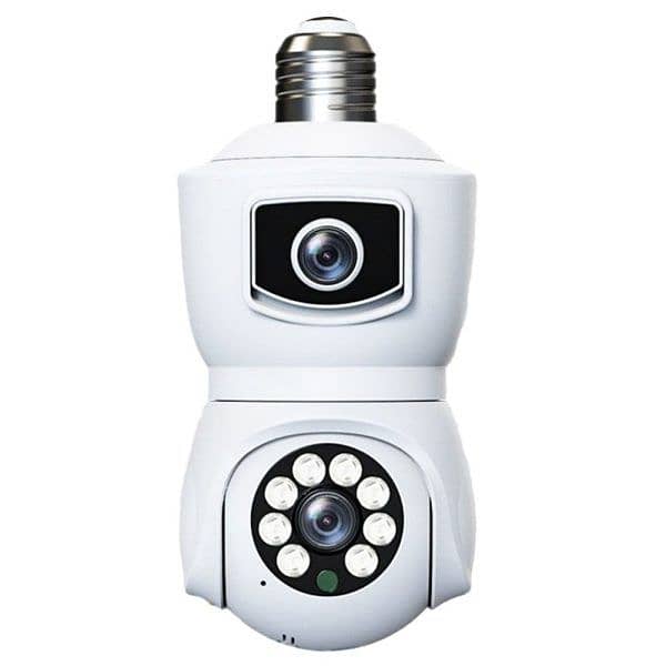 4k Wireless Wifi Dual-lens Security Camera With 3mp Lens | 360 rotate 2