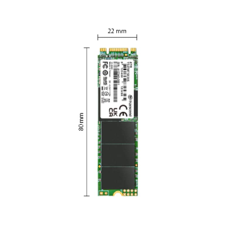 M2 512 GB SSD | SATA III M. 2 SSD | Transcend 830S 1