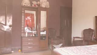 full furniture (bed + mattress + wardrobe + 2side table+dressing table